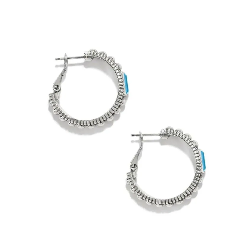 Brighton Pretty Tough Gem Hoop Earrings Clearance