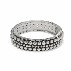 Brighton Pretty Tough Pierced Hinge Bangle Silver Clearance