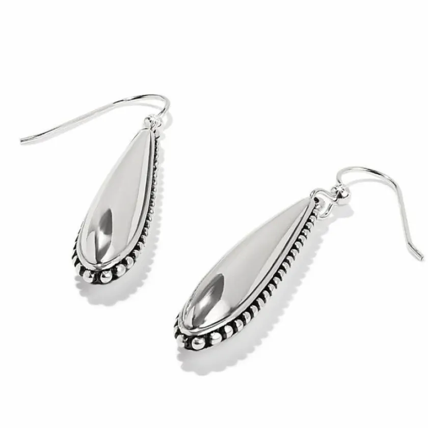 Brighton Pretty Tough Small Droplet French Wire Earrings Silver Sale