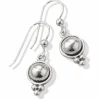 Brighton Pretty Tough Stud French Wire Earrings Silver Discount