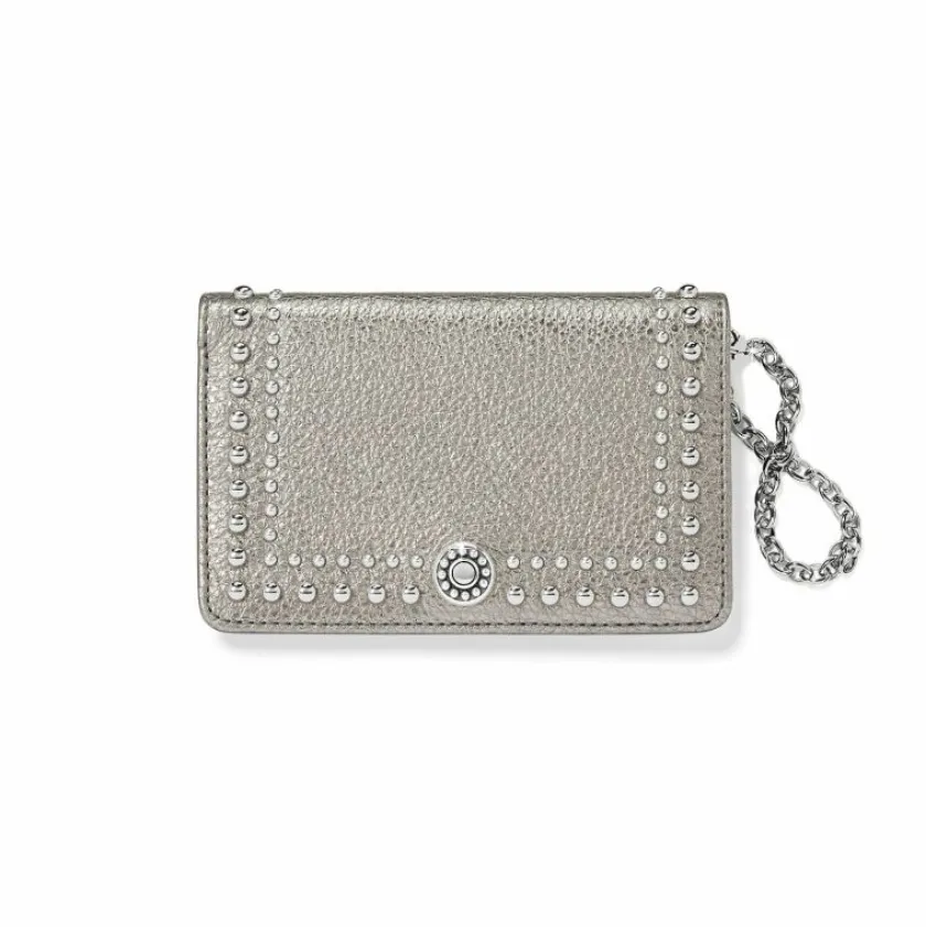 Brighton Pretty Tough Stud Medium Wallet Fashion