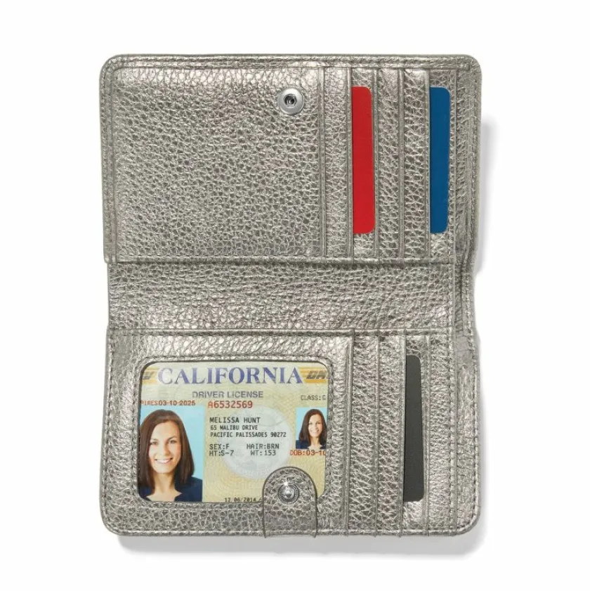 Brighton Pretty Tough Stud Medium Wallet Fashion