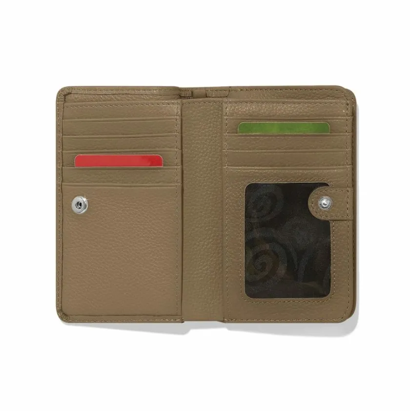 Brighton Pretty Tough Stud Medium Wallet Fashion