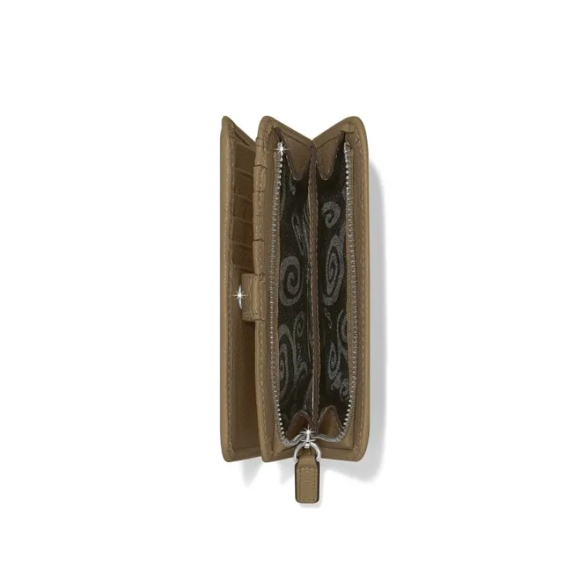 Brighton Pretty Tough Stud Medium Wallet Fashion