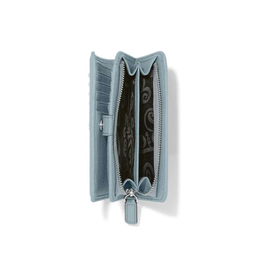 Brighton Pretty Tough Stud Medium Wallet Fashion