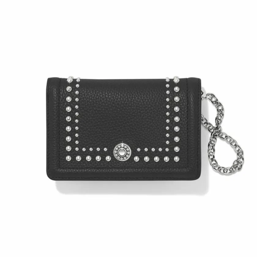 Brighton Pretty Tough Stud Medium Wallet Fashion