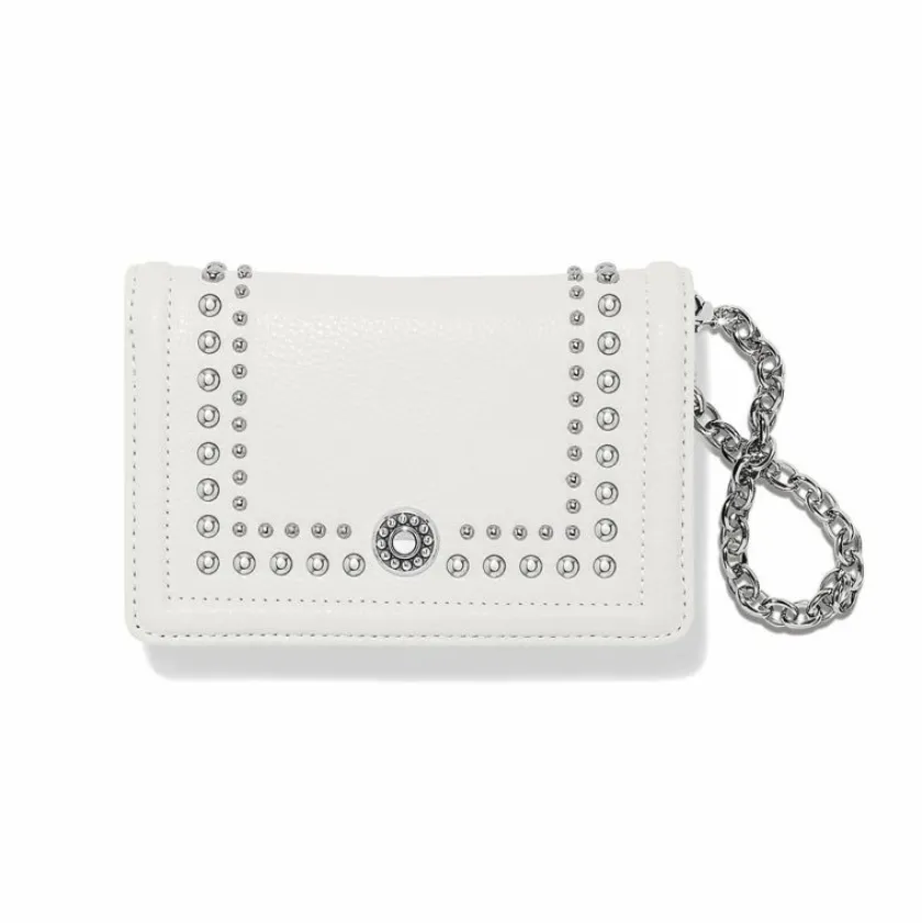 Brighton Pretty Tough Stud Medium Wallet Fashion