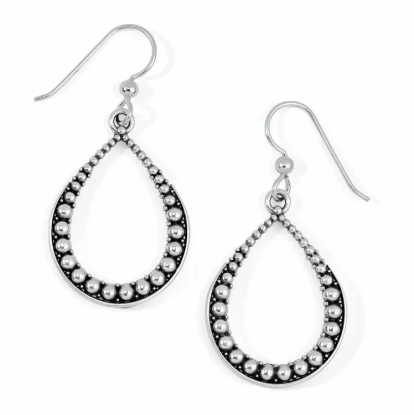 Brighton Pretty Tough Teardrop French Wire Earrings Silver Online