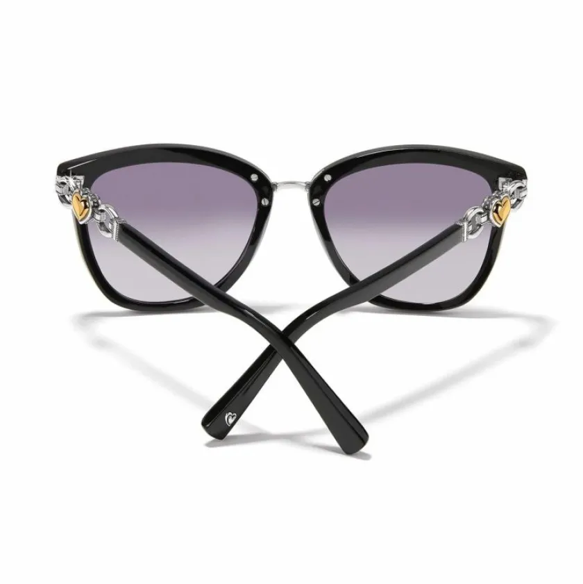 Brighton Pretty Tough Two Tone Heart Sunglasses Black Clearance