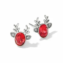 Brighton Reindeer Glitz Mini Post Earrings Fashion