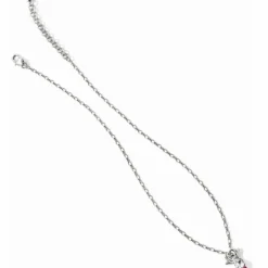 Brighton Reindeer Rock Necklace Silver-Red Online
