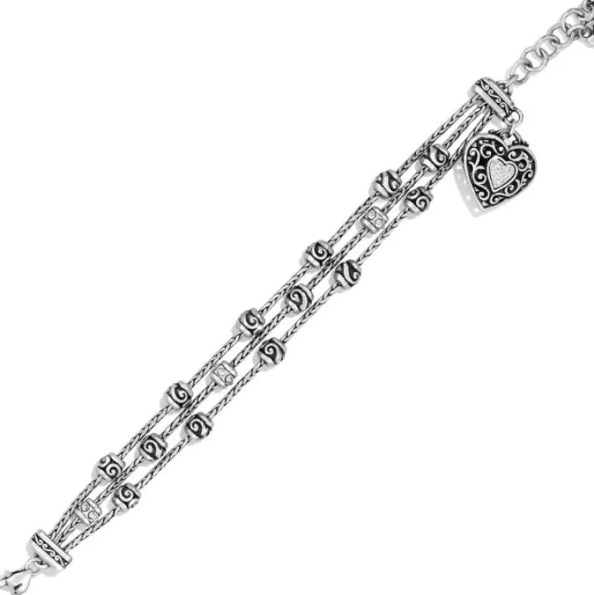 Brighton Reno Heart Bracelet Silver Fashion