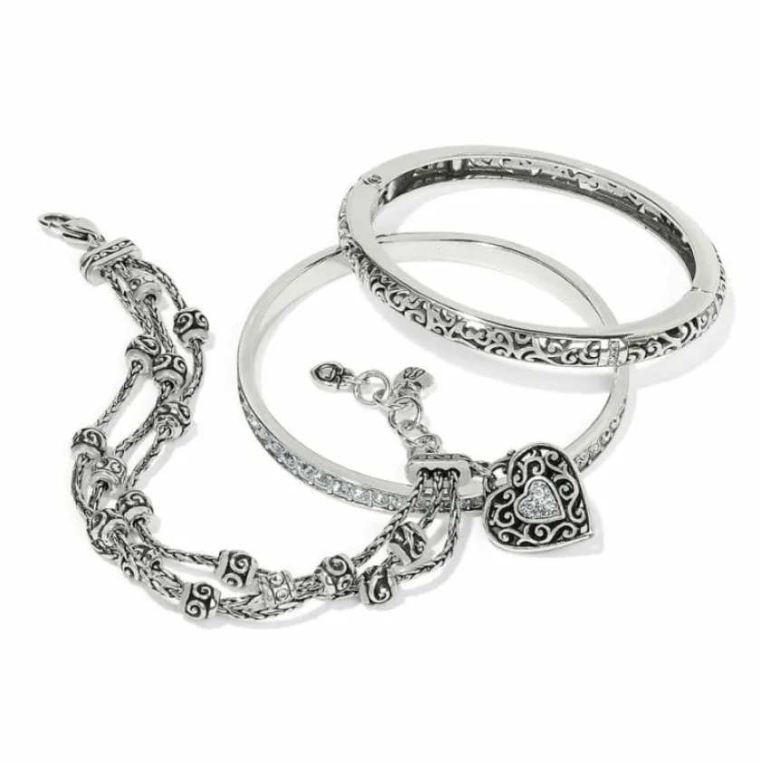 Brighton Reno Heart Bracelet Silver Fashion
