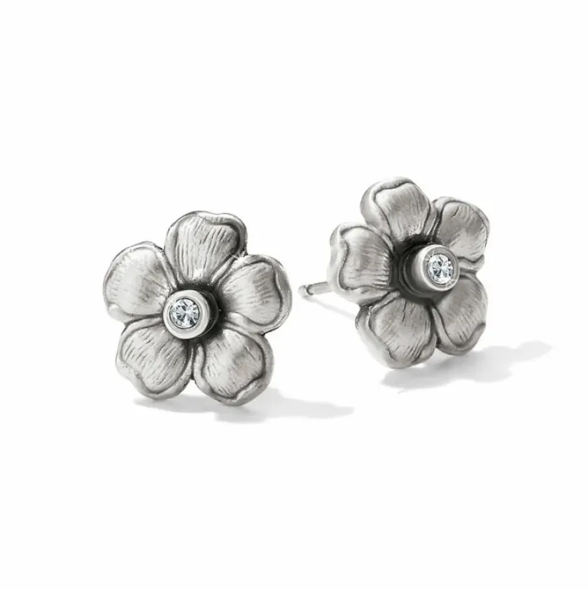 Brighton Retro Garden Mini Post Earrings Silver Best