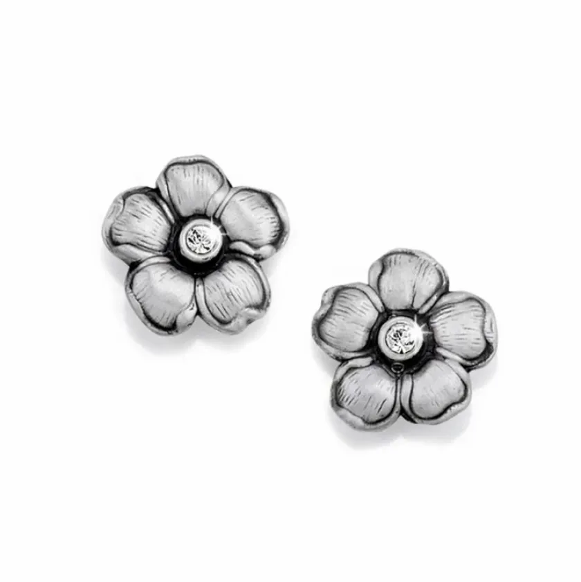 Brighton Retro Garden Mini Post Earrings Silver Best