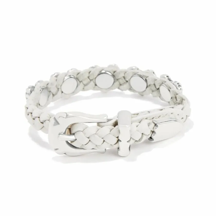 Brighton Roped Heart Braid Bandit Bracelet Hot