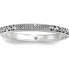 Brighton Sacred Cross Hinged Bangle Silver Clearance