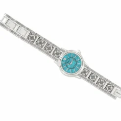Brighton Santa Fe Watch Silver-Turquoise Fashion