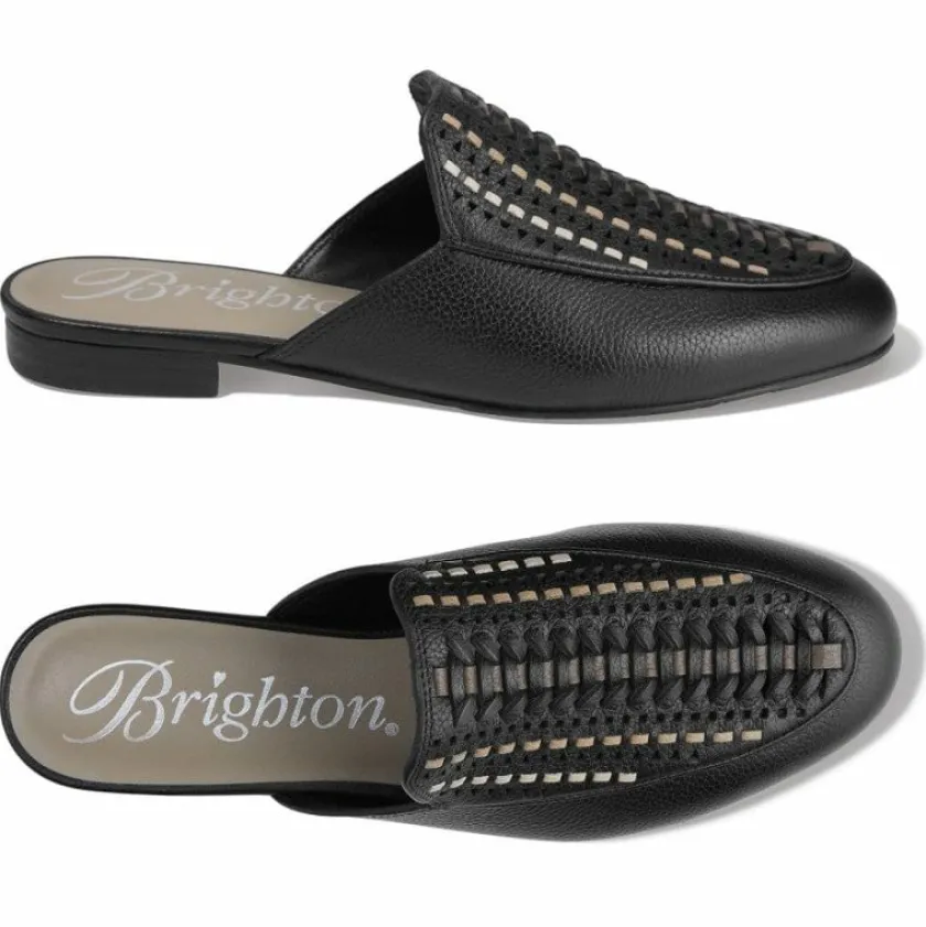 Brighton Savana Mules Black-Multi Online