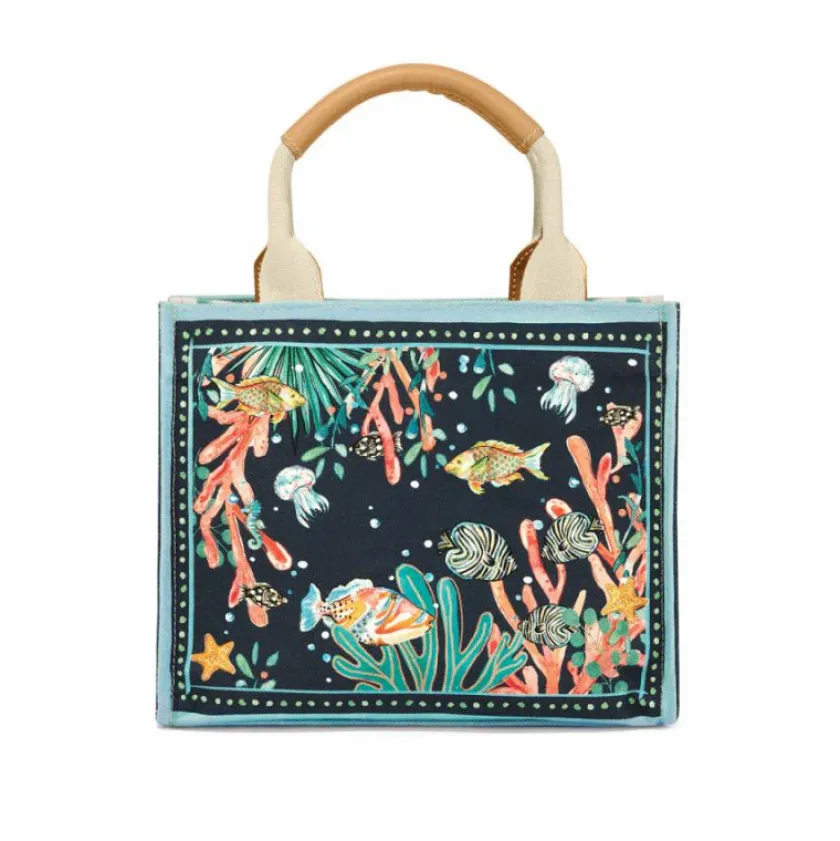 Brighton Seascape Small Tote Multi Outlet