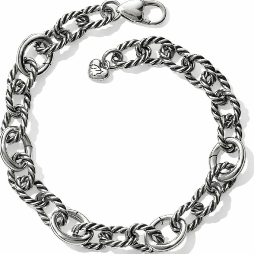 Brighton Sedona Link Charm Bracelet Silver Hot