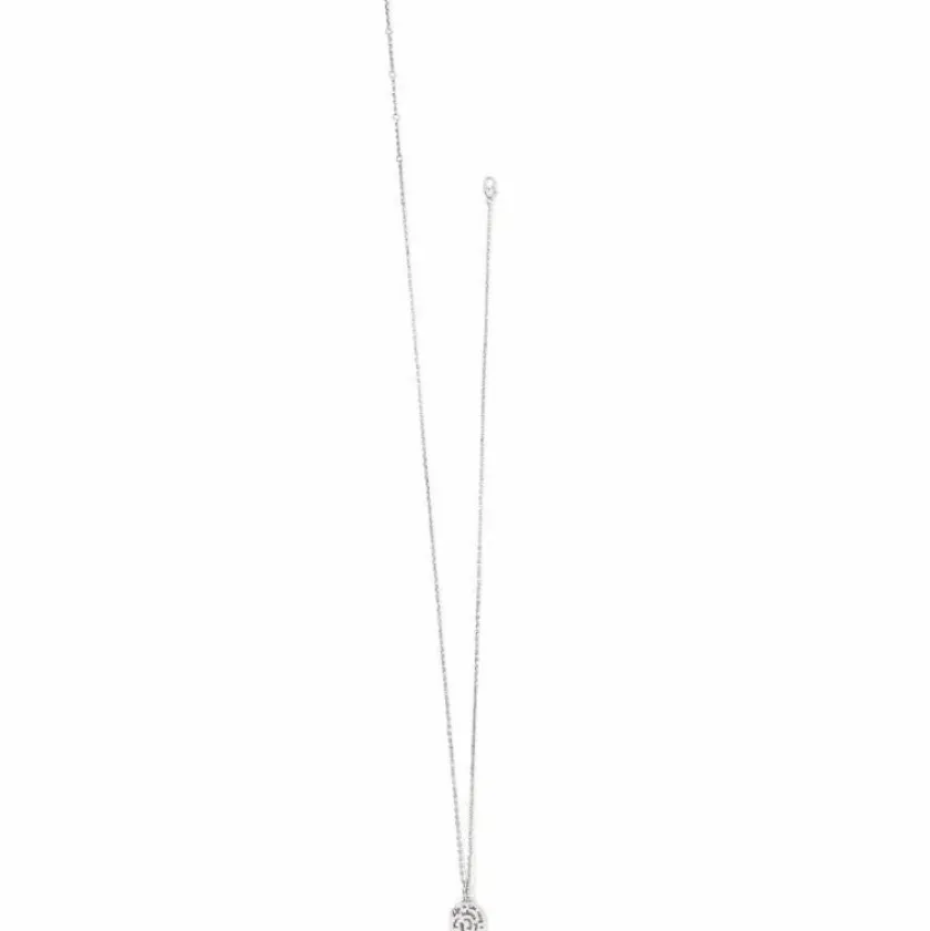 Brighton Sentiments Balance Convertible Reversible Necklace Silver Clearance
