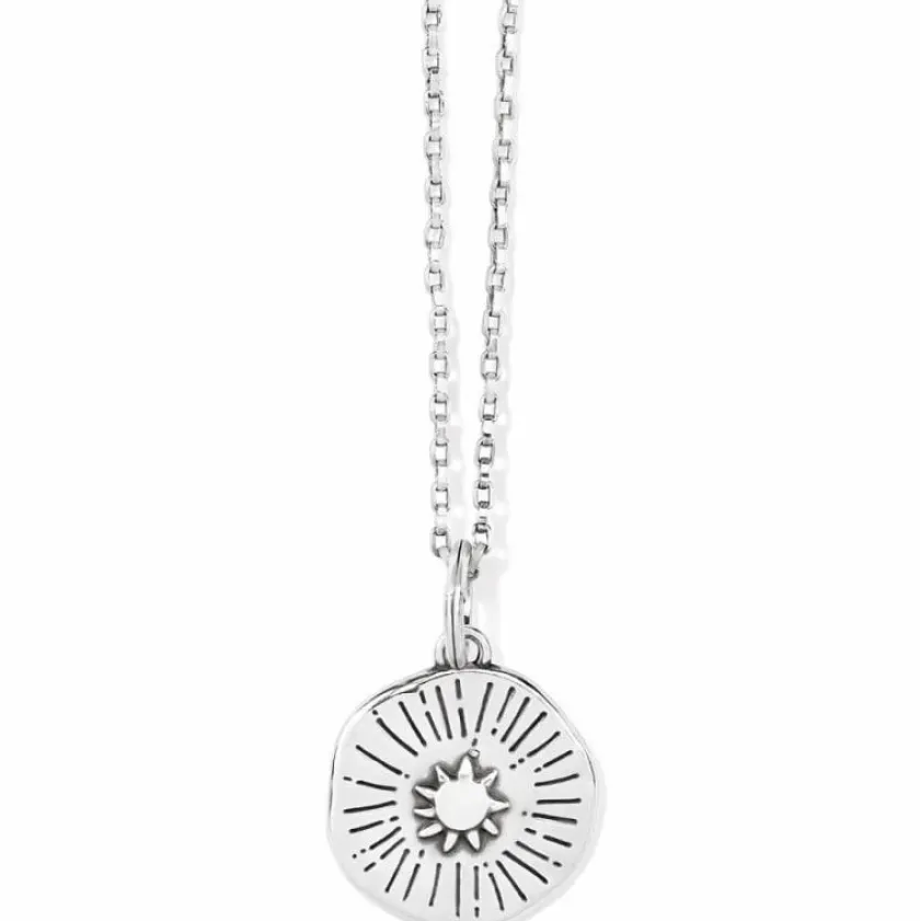 Brighton Sentiments Beautiful Convertible Reversible Necklace Silver Outlet