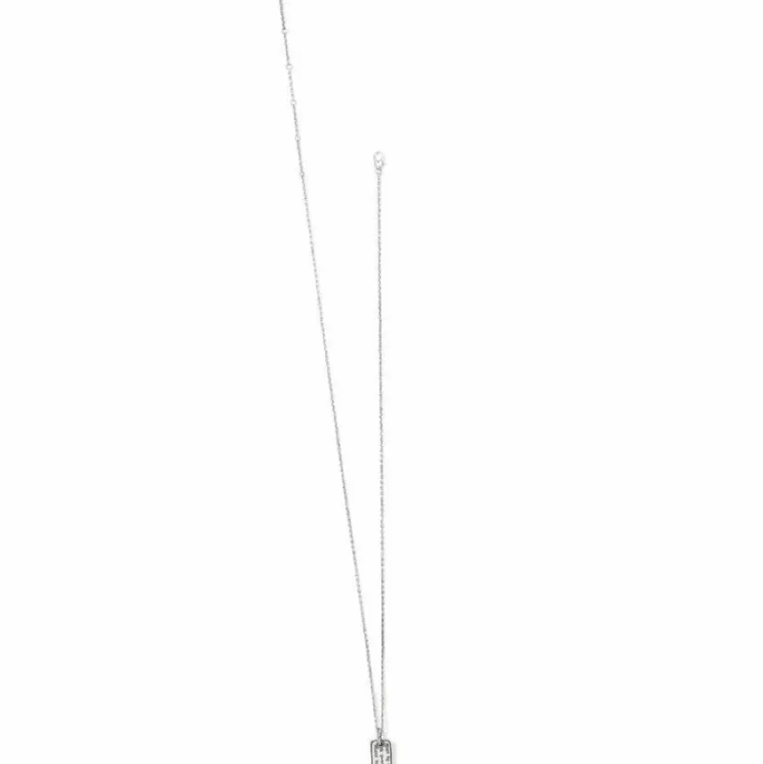 Brighton Sentiments Change Convertible Reversible Necklace Silver Outlet