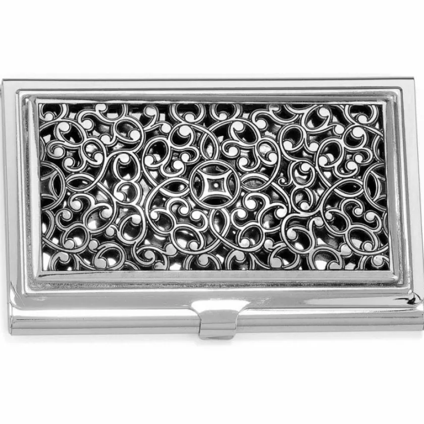 Brighton Serendipity Card Case Silver Fashion
