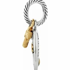 Brighton Shield Charm Silver-Gold Discount