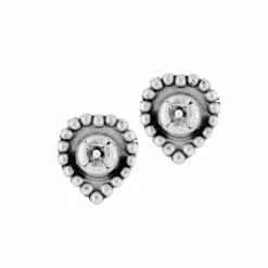 Brighton Shimmer Heart Mini Post Earrings New