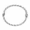 Brighton Shimmer Hinged Bangle Silver Discount