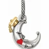 Brighton Shoot For the Moon Charm Silver-Multi Fashion