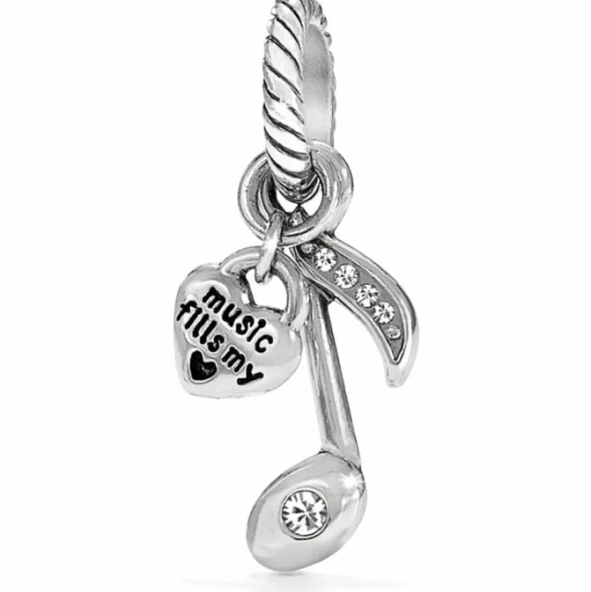Brighton Sing-Along Charm Silver Hot