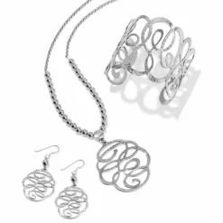 Brighton Skribbel French Wire Earrings Silver Online