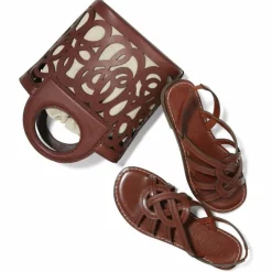 Brighton Skribbel Small Tote Cognac Clearance