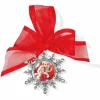 Brighton Snowflake Photo Ornament Silver Hot