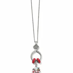 Brighton Snowman Sleigh Charm Silver-Multi Sale