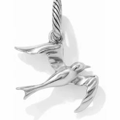 Brighton Soaring Seagull Charm Silver Best