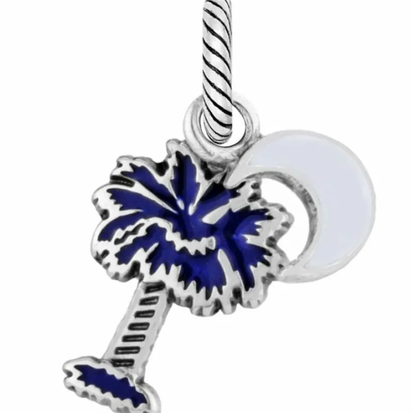 Brighton South Carolina Charm Silver-Blue Best