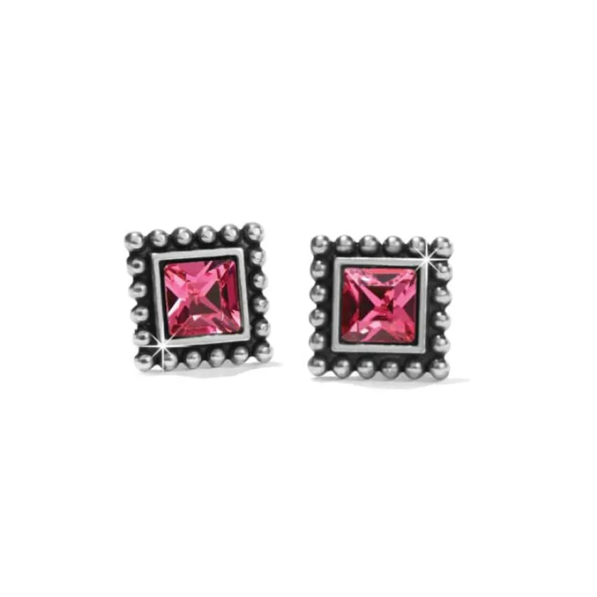 Brighton Sparkle Square Mini Post Earrings Best