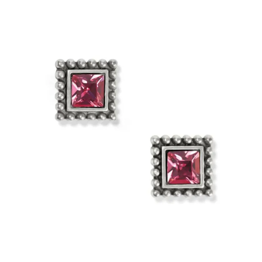 Brighton Sparkle Square Mini Post Earrings Best