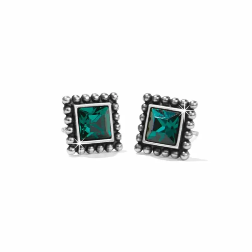 Brighton Sparkle Square Mini Post Earrings Best