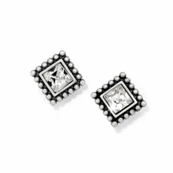 Brighton Sparkle Square Mini Post Earrings Best