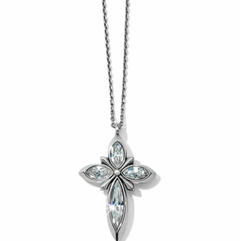 Brighton Spear Cross Necklace Silver Online