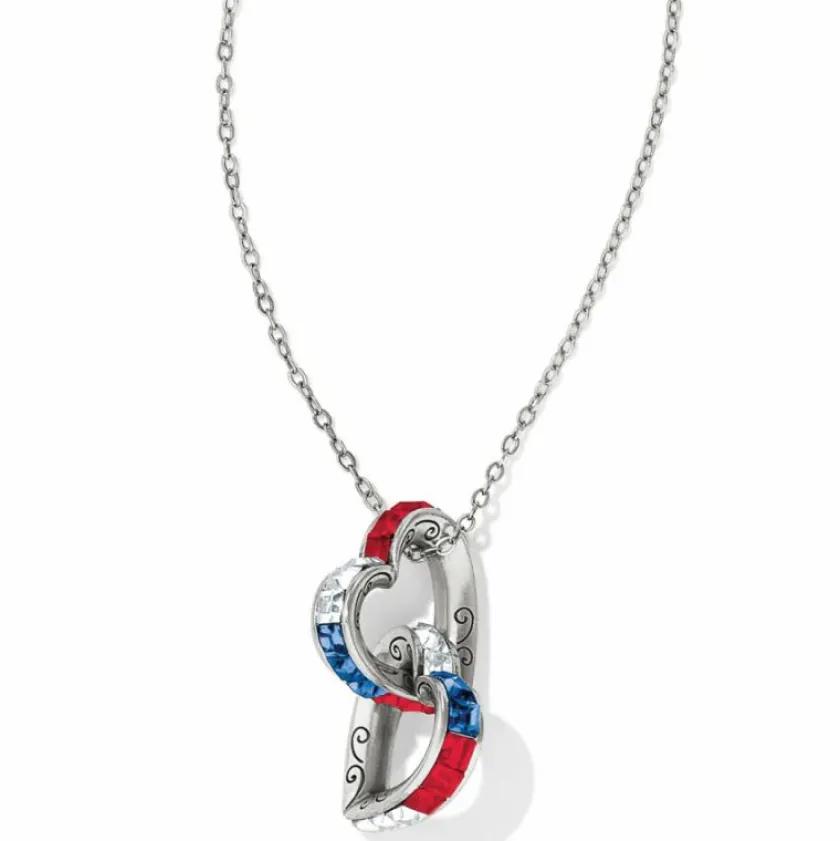 Brighton Spectrum Hearts Long Necklace Fashion