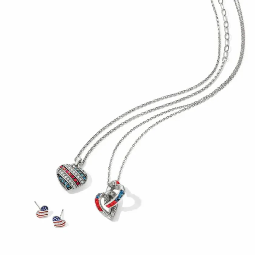 Brighton Spectrum Hearts Long Necklace Fashion