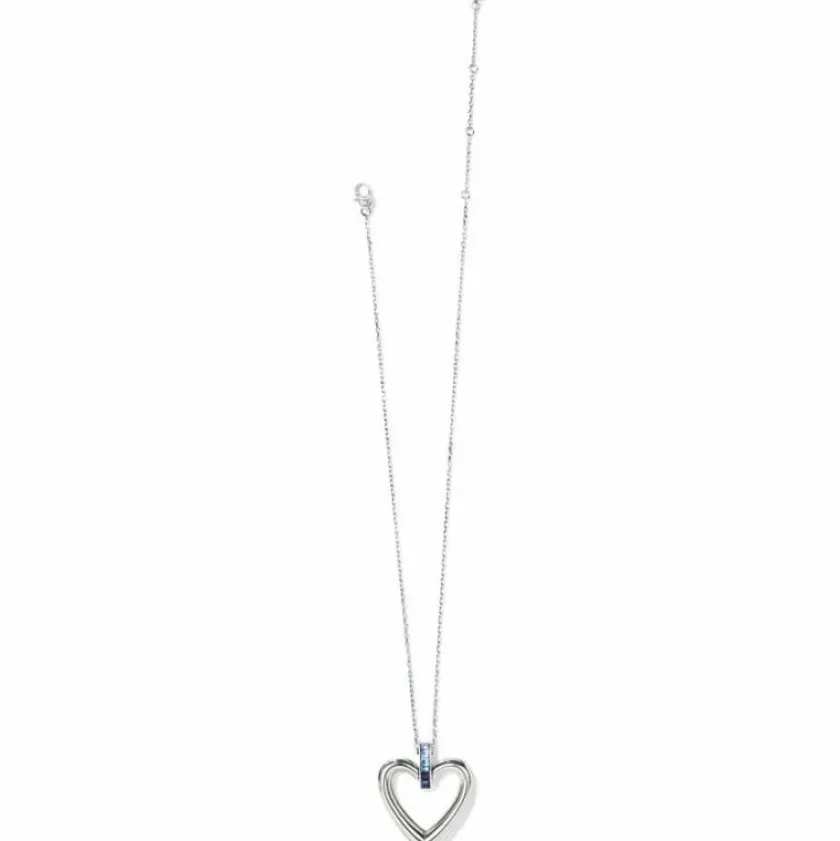 Brighton Spectrum Open Heart Necklace Hot