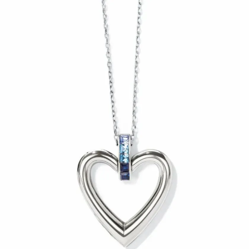 Brighton Spectrum Open Heart Necklace Hot