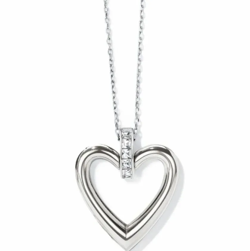 Brighton Spectrum Open Heart Necklace Hot